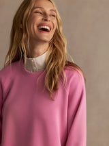 Zosia Crew Neck Sweater Moonlight Mauve