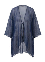 Marine Chiffon Jacket Navy