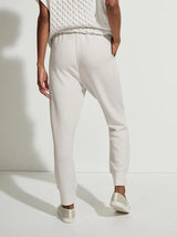 Activewear Varley Hyde Relaxed Cuffed Sweatpants Birch Marl Apoella