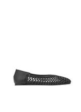 Ballerinas Ancient Greek Sandals Aeropi Raffia Ballerinas Black Apoella