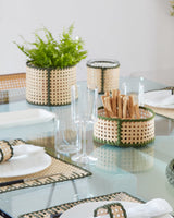 Baskets Alexandra Koumba Wicker Tall Basket OLIVE / L Apoella