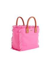 Beach Bags Melissa Odabash Porto Cervo Mini Tote Pink / O/S Apoella