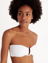 Bikini Eres Show Fripon Bandeau U Classic Bikini Blanc Apoella