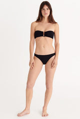 Bikini Eres Show Fripon Bandeau U Classic Bikini Noir Apoella