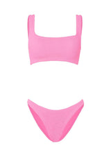 Bikini Hunza G Xandra Athletic High Waist Bikini Bubblegum O/S / Bubblegum Apoella