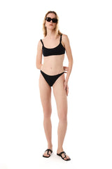 Bikini Kiohne Iris/Nora Braided Trim Bikini Black Apoella
