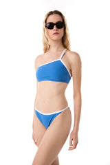 Bikini Kiohne June/Reef Bandeau Bikini Cobalt Blue Apoella