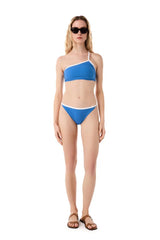 Bikini Kiohne June/Reef Bandeau Bikini Cobalt Blue Apoella
