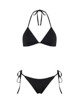 Bikini Kiohne Ocean/Zoe Triangle Embroidered Bikini Black Apoella