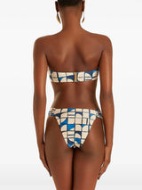 Bikini Lenny Niemeyer Drop Bandeau Draped Bikini Cascais Apoella