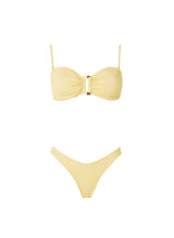 Bikini Stefania Frangista Melita Bandeau Bikini Curly Butter Apoella