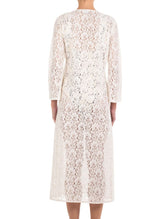 Caftans Emmanuela Swimwear Capri Lace Caftan Ivory Apoella