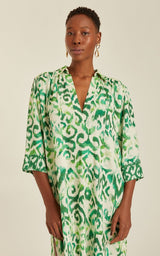 Caftans Lenny Niemeyer Long Sleeve Caftan Tanger S / Tanger Apoella