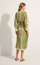 Caftans Lenny Niemeyer Short Sleeve V Neck Caftan Labyrinth Apoella
