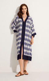 Caftans Lenny Niemeyer V Neck Caftan Formentera Apoella