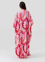 Carlotta Lace Up Caftan Ornate