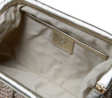 Clutch APOELLA Anafi Raffia Straw Clutch Gold O/S Apoella