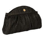 Clutch Apoella Ios Raffia Straw Clutch O/S / Black Apoella