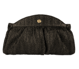 Clutch Apoella Ios Raffia Straw Clutch O/S / Black Apoella