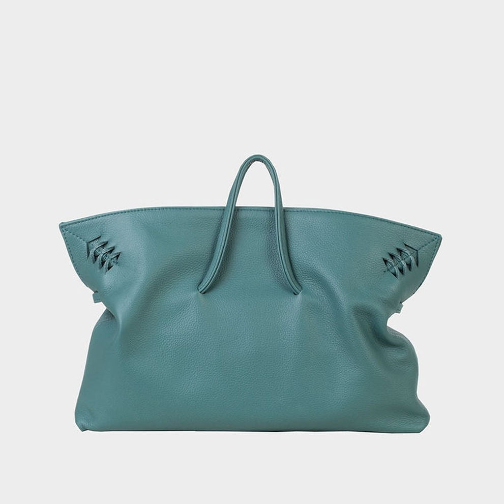 Swan Clutch Deep Aqua – APOELLA