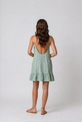 Dresses APLA Taf Shiny Mini Strap Dress Black O/S / Black Apoella