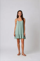 Dresses APLA Taf Shiny Mini Strap Dress Black O/S / Black Apoella