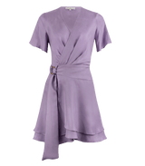 Dresses Apoella Amanda Short Wrap Dress Lavender Lavender / S/M Apoella