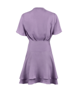 Dresses Apoella Amanda Short Wrap Dress Lavender Apoella