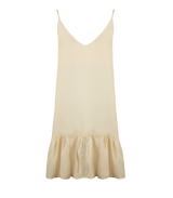 Dresses Apoella Ariadne Strap Short Frill Dress Cream Apoella