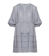 Dresses Apoella Cara Linen Mini Dress Grey O/S / Grey Apoella
