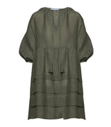 Dresses Apoella Cara Linen Mini Dress Khaki O/S / Khaki Apoella