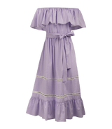 Dresses Apoella Chrysanthi Poplin Off Shoulder Long Dress S/M / Lavender Apoella