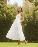 Dresses Apoella Helen Smocked Midi Dress Apoella