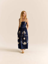 Dresses Carolina K Almara Long Dress Poseidon Apoella
