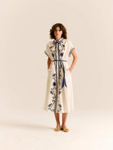 Dresses Carolina K Valerie Shirtdress Poseidon Apoella