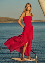 Dresses Kiohne Elen Braided Trim Dress Wild Magenta Apoella