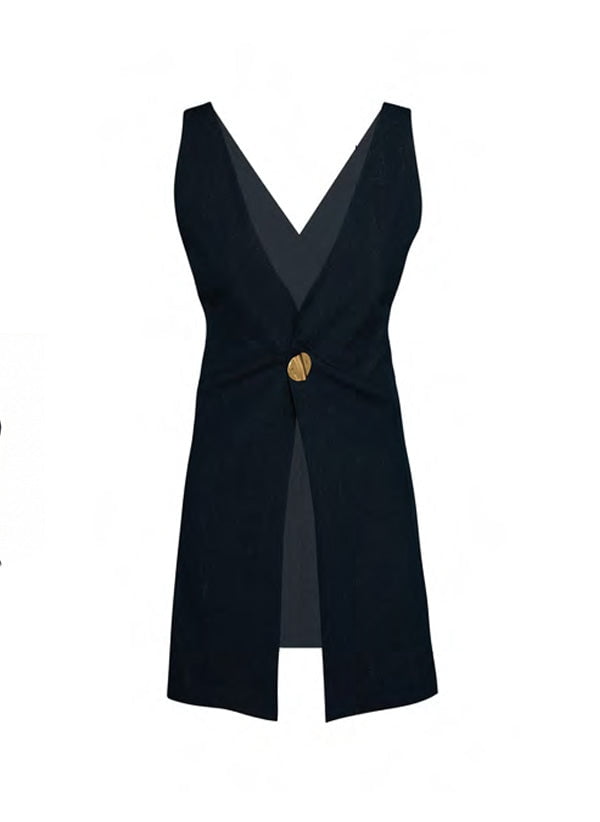 Kirin Cover Up Dress Navy Blue Sparkle  APOELLA