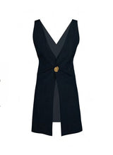 Dresses Kiohne Kirin Cover Up Dress Navy Blue Sparkle Apoella