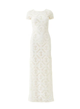 Dresses Melissa Odabash Briony Knit Long Dress Ivory Apoella