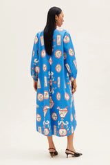 Dresses RIANNA + NINA Tependris Swing Dress Mila Olympic Blue O/S / Olympic Blue Apoella