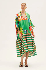 Dresses RIANNA + NINA Tropica Fruta Dress Maura Peponi Green O/S / Peponi Green Apoella