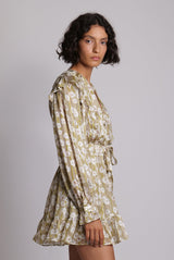 Dresses Sabina Musayev Evan Long Sleeve Short Dress Apoella