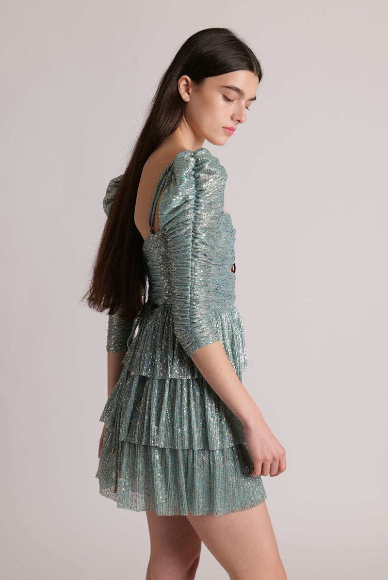 Dresses Sabina Musayev Liberty Short Dress with Cut Out Apoella