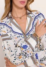 Dresses Scarlett Poppies Flora Danica Long Dress Vanilla Apoella