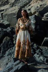 Dresses Scarlett Poppies Florista Long Dress Burnt Orange Apoella