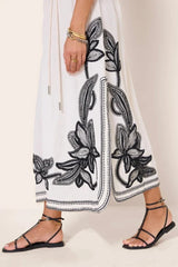 Dresses Scarlett Poppies In The Spirits Long Dress Vanilla/Black Apoella