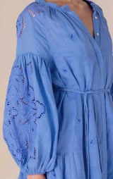 Dresses Scarlett Poppies Lira Short Dress Fiucci Blue Apoella