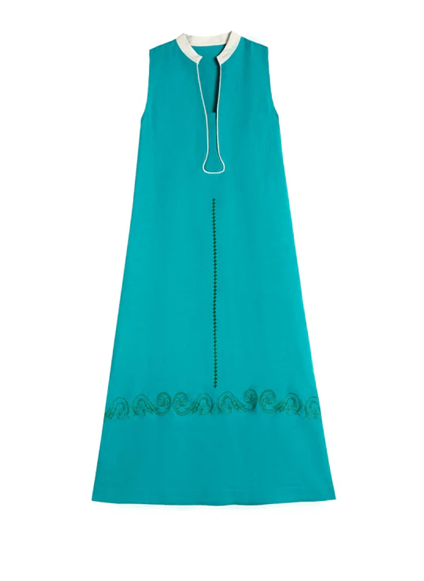sachin and babi light blue dress Twist Back Midi Halter Dress | A-Line Dress