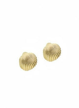 Earrings Antonia Karra Sea Shell Earrings Gold Plated O/S Apoella