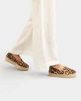 Espadrilles Manebi Double Sole Espadrilles Leopard D 6.2 Animal Print Apoella